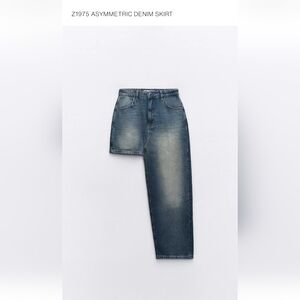 Zara Asymmetrical Skirt
